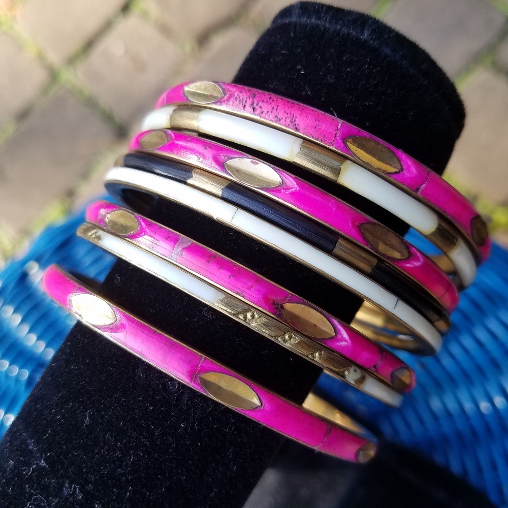 Set of Bangle Bracelets